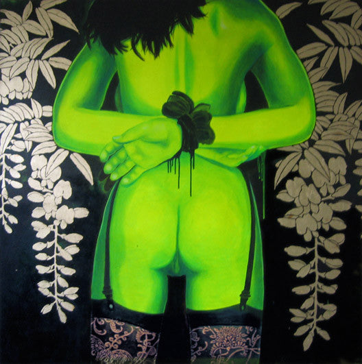 PAINTING - MISTRESS WISTERIA