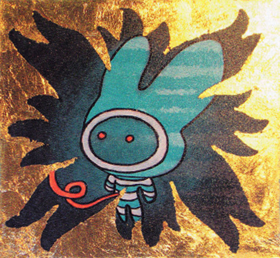 PAINTING - UMBILICAL BUNNY