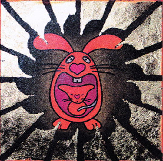 PAINTING - PREGNANCY BUNNY