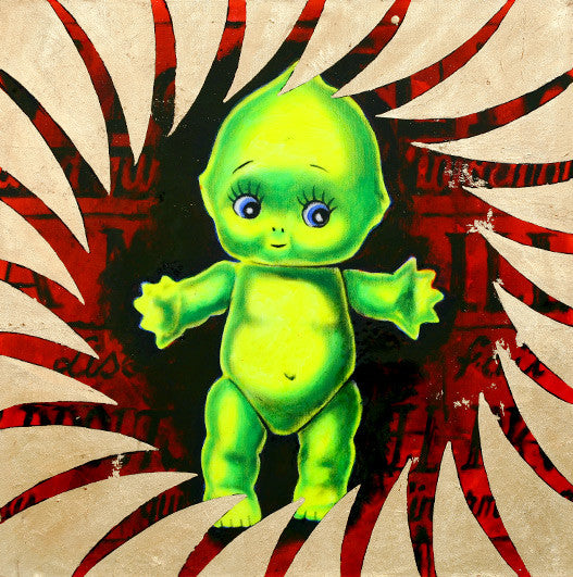 PAINTING - CAMERA SHY