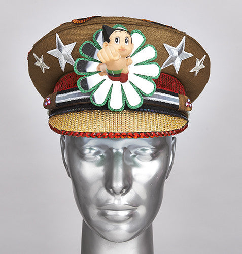 "astro night glow" disco hat