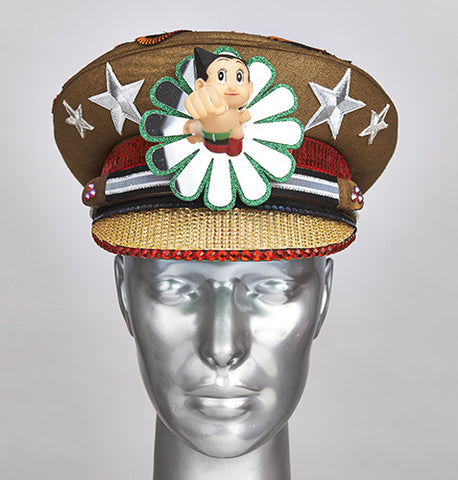 "astro night glow" disco hat