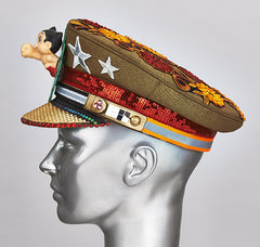 "astro night glow" disco hat