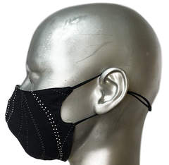 summer "lights" mask - POP ART/B&W ABORIGINAL - SIZE M