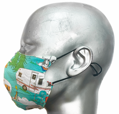 summer "lights" mask - COCKATOO/HOLIDAY - SIZE M