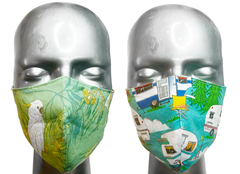 summer "lights" mask - COCKATOO/HOLIDAY - SIZE M