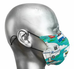 summer "lights" mask - COCKATOO/HOLIDAY - SIZE M