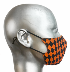 summer "lights" mask - HIBISCUS/JESTER - SIZE M