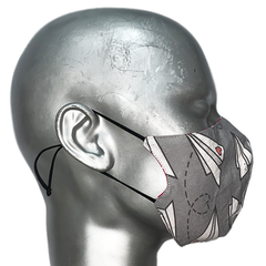 summer "lights" mask - LOVE LETTER/SUNSET STARS - SIZE S