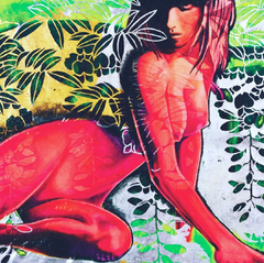 LEGGING - LADY IN RED