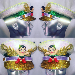 "astro power" disco hat