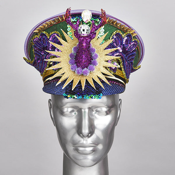 "disco deer" illuminated party hat