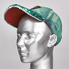 "hot lips" L.E.D light Party cap