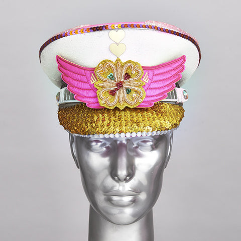 "pink wings" disco hat