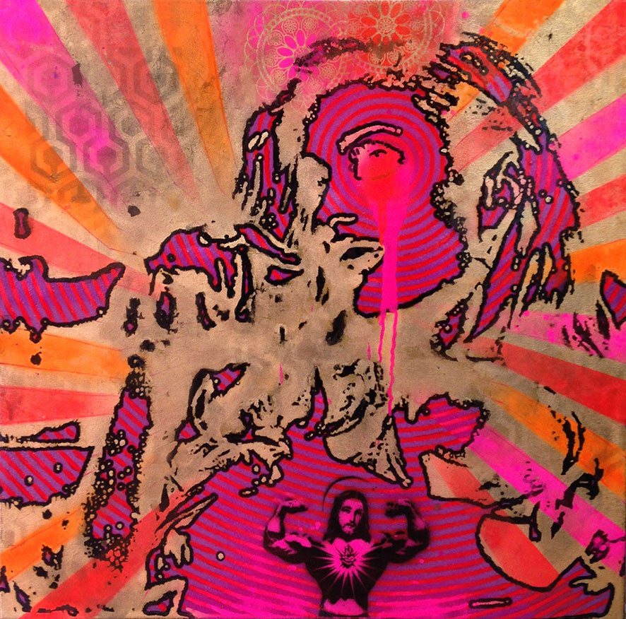 PAINTING - JESUS WEPT