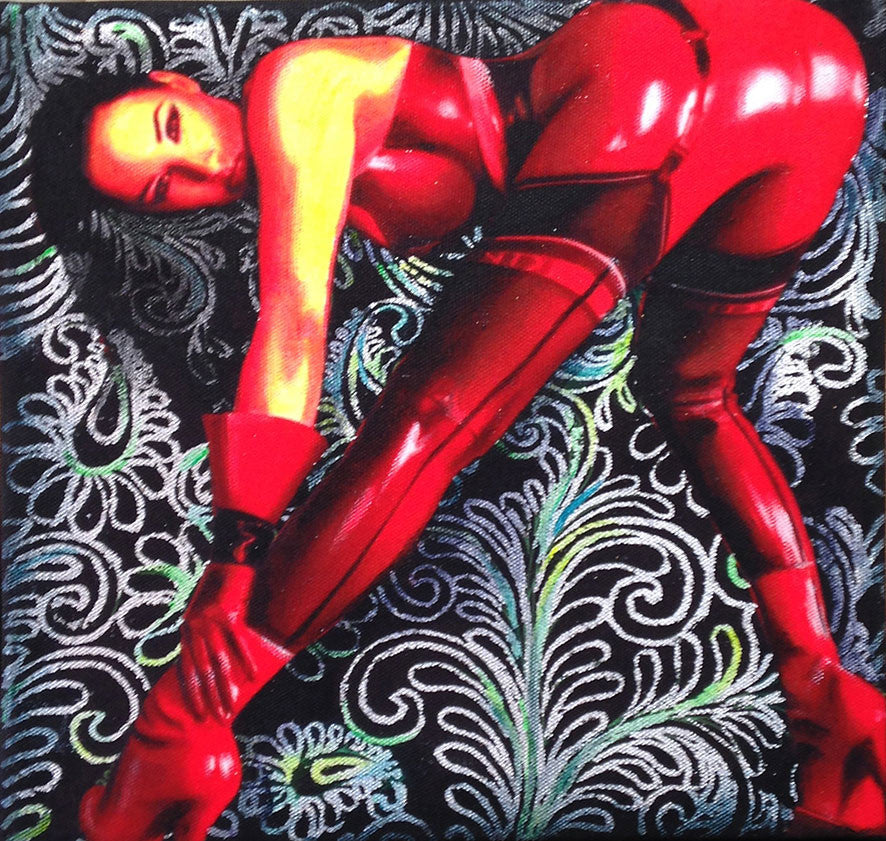 PAINTING - RUBBER QUEEN