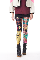 LEGGING - SALUTE GOLD