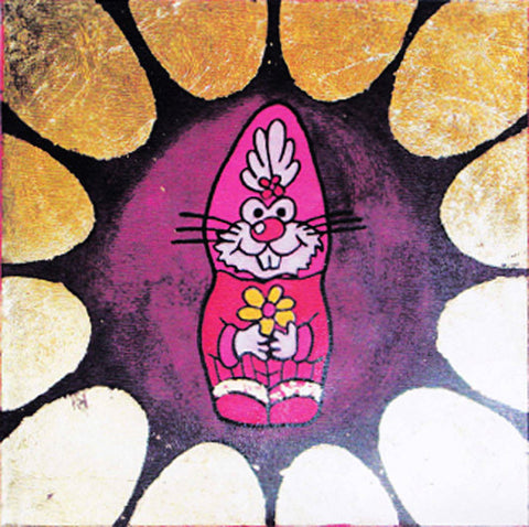 PAINTING - EASTER PINK BUNNY