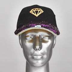 "black diamond" L.E.D light Party cap