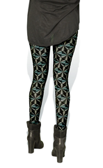 LEGGING - DARK METAL HEX