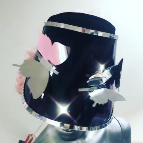 Mirror Butterfly Visor